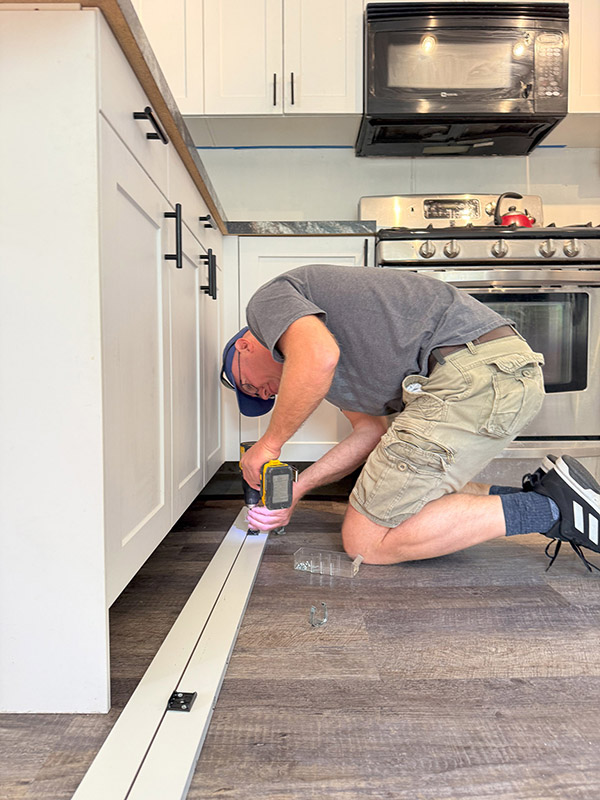 Fixing Kitchen Base Board | Fix Up Festival 2024