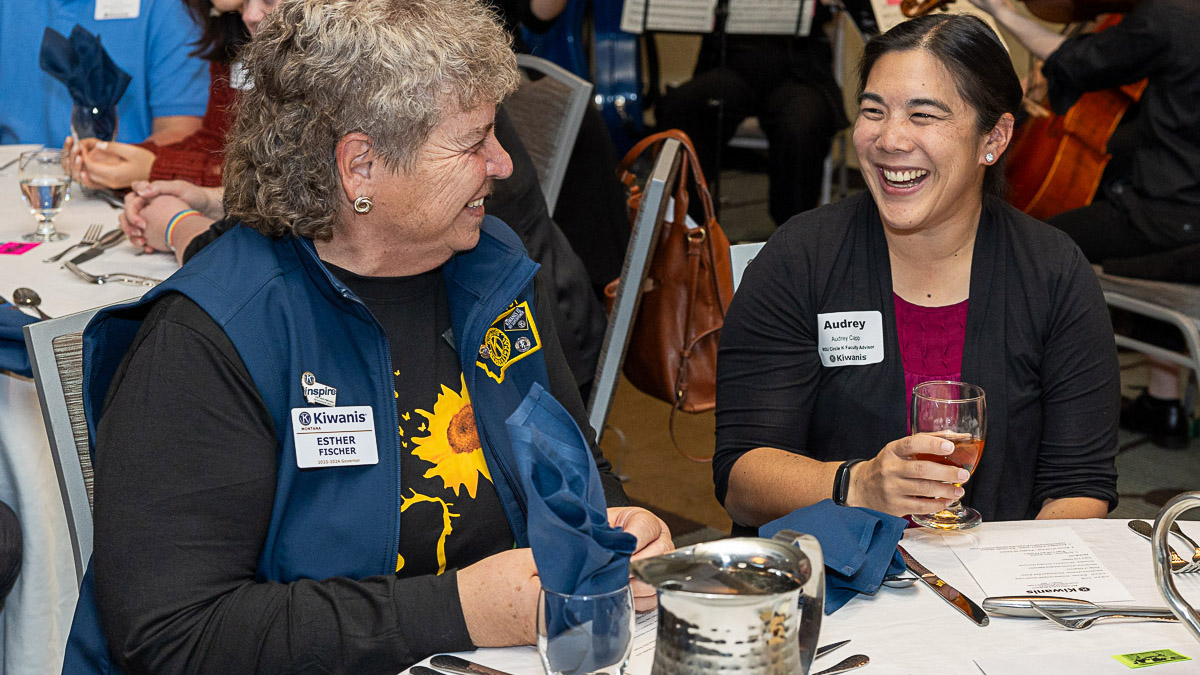Installation Banquet 2024 Governor Fischer Audrey Capp