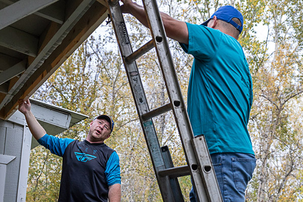 Installing Gutters Fix Up Festival 2025